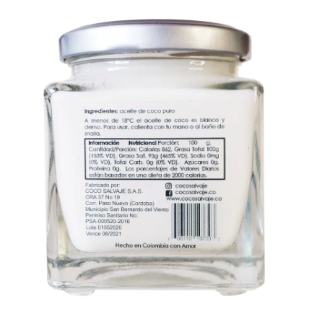 Aceite de Coco Virgen COCO SALVAJE_2