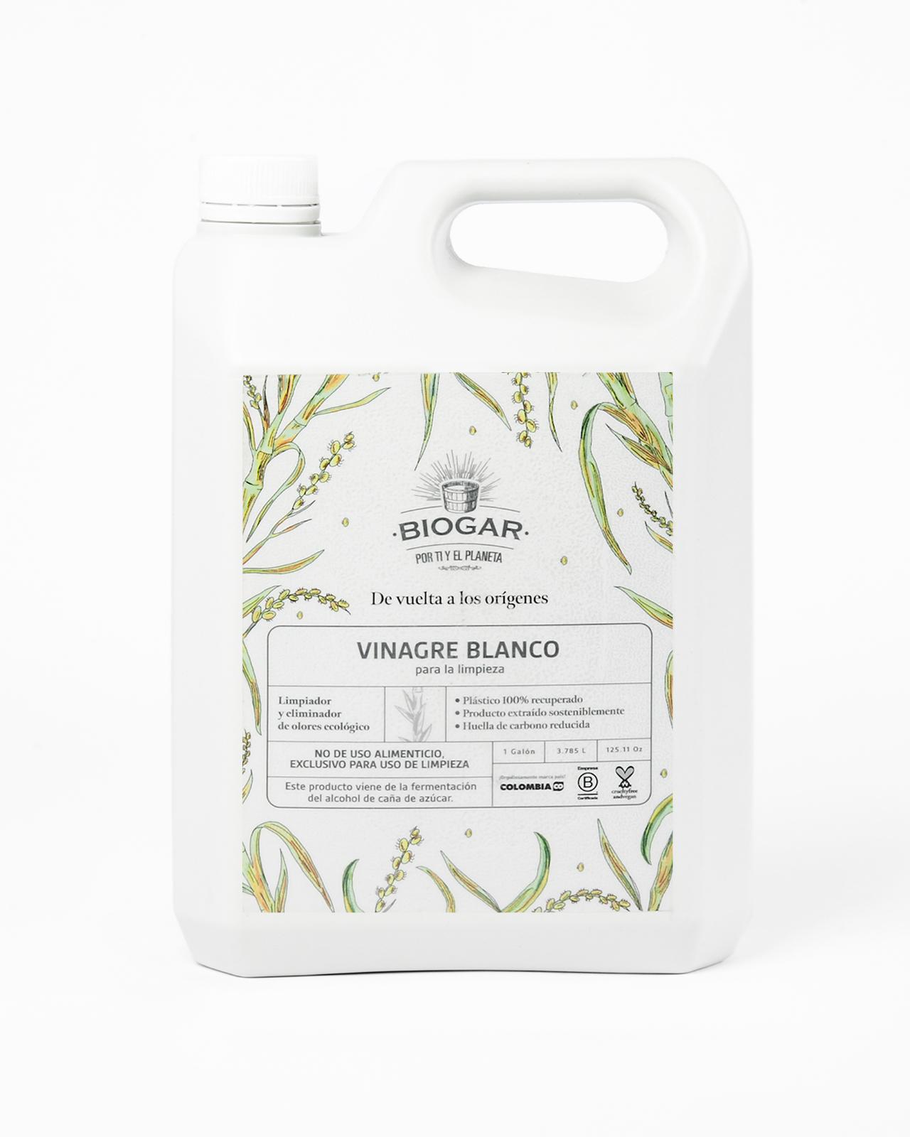 Vinagre blanco Galón - BIOGAR - El Anaquel Verde