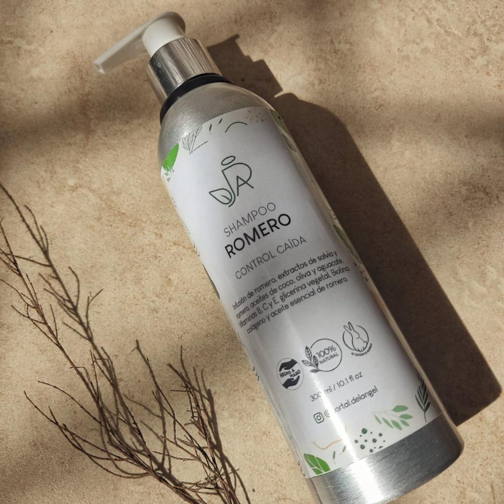 Shampoo líquido Romero - Control Caída PORTAL ANGEL - El Anaquel Verde