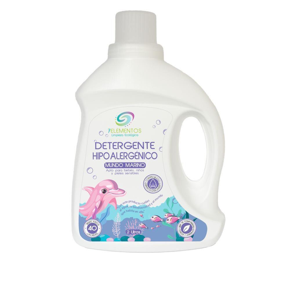 Detergente hipoalegernico 2L - 7 ELEMENTOS - El Anaquel Verde