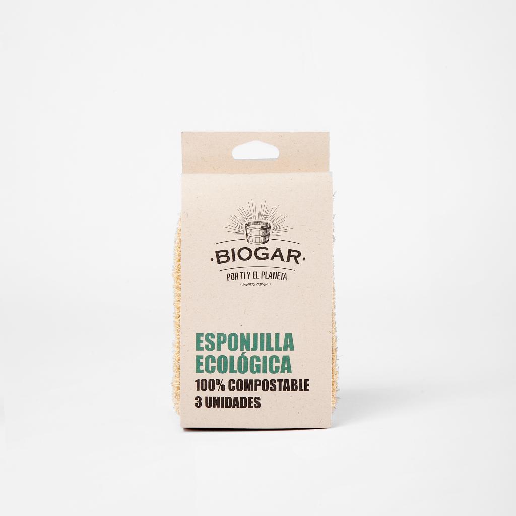 Esponjillas ecológicas x3 - BIOGAR - El Anaquel Verde