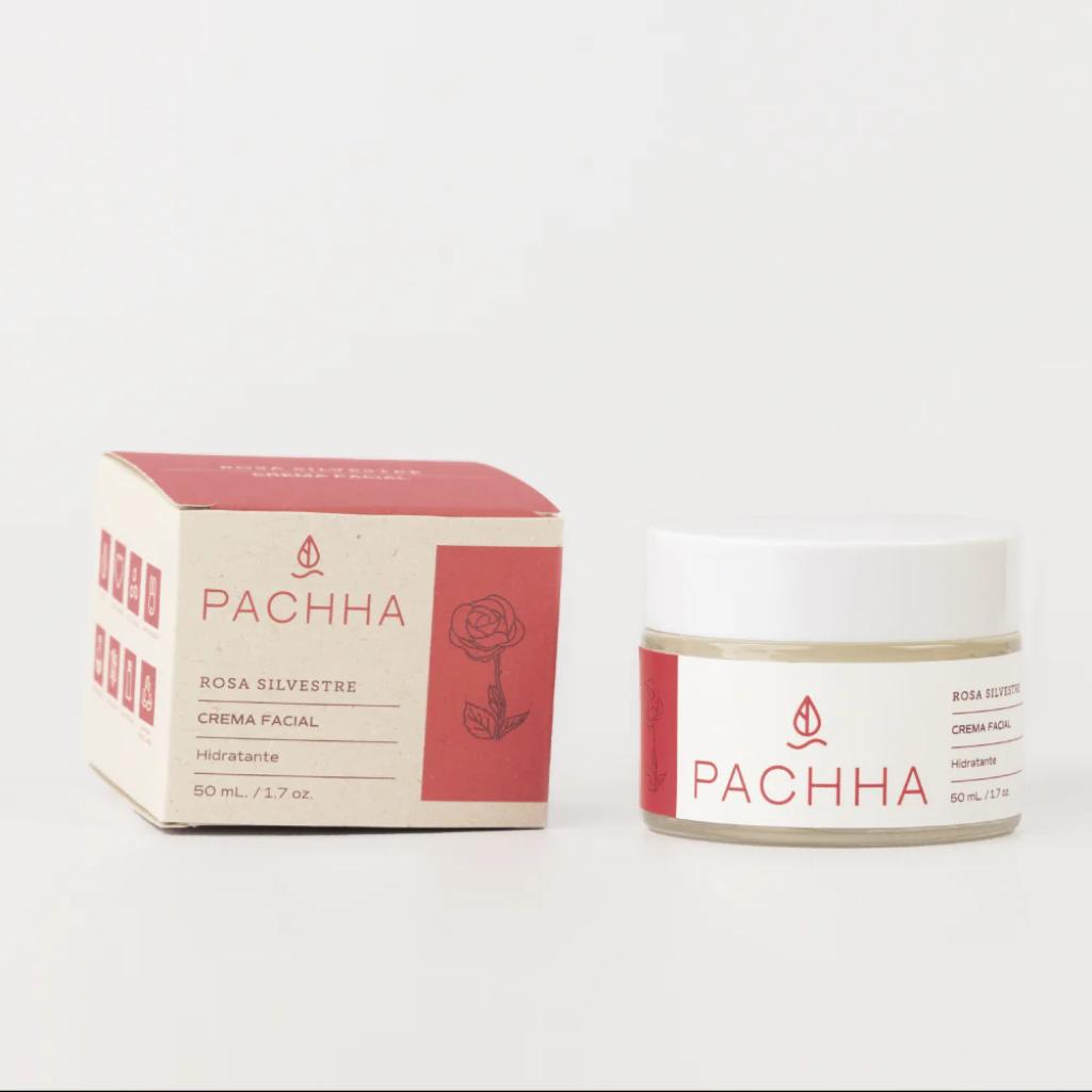 Crema Hidratante Facial Rosa Silvestre PACHHA - El Anaquel Verde